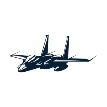 Fighter Jet Plane Logo 2 Transparent Background Vector, Fighter Jets, Logo, Plane PNG and Vector ...