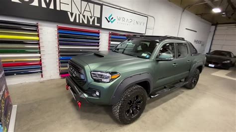 Toyota Tacoma Matte Green