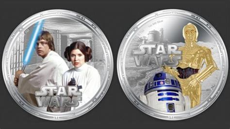 Star Wars coins issued in Niue - BBC News