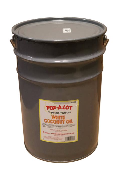 White Coconut Oil, 50 lb. – Cromers Pnuts