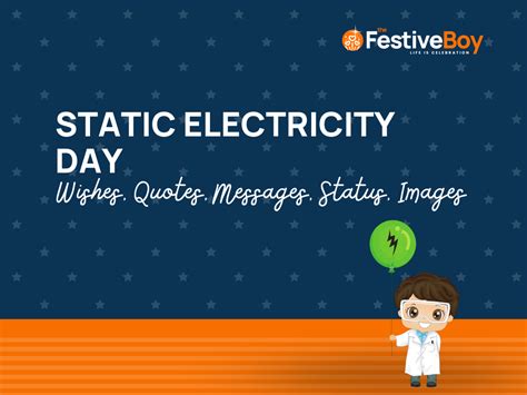 Static Electricity Day 150 Wishes Quotes Messages Cap - vrogue.co