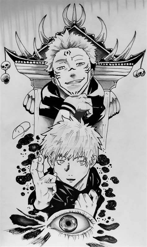 Tattoo Jujutsu Kaisen by DaviTattooo on DeviantArt