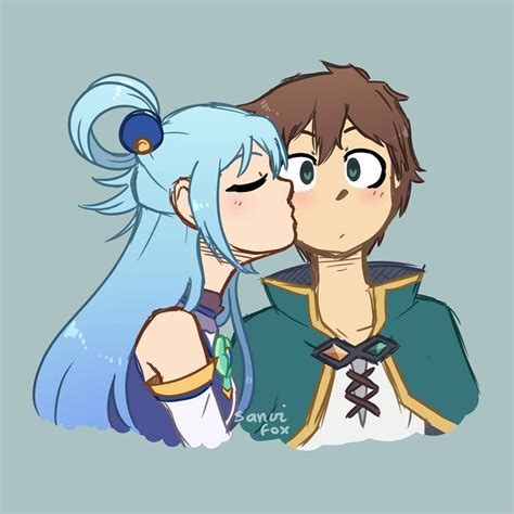 Kazuma and Aqua : Konosuba