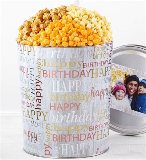 Birthday Brilliance Popcorn Tins