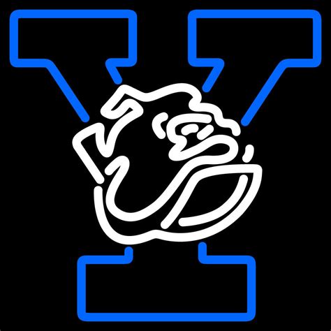 NCAA Yale Bulldogs Logo Neon Sign - Neon