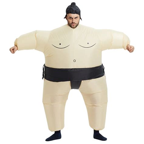 Funny Party Halloween Sumo Dress Inflatable Sumo Adult Costume ...