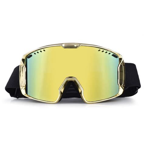 Anti Fog Ski Goggles Convenient Spherical Wide View Lens High Performance