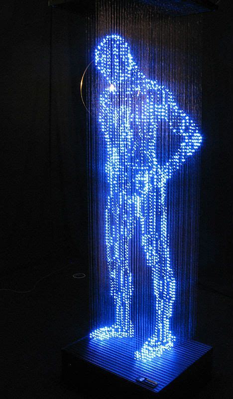 Interactive LED Sculptures | BRDG Studios | Light art installation, Light sculpture, Light art