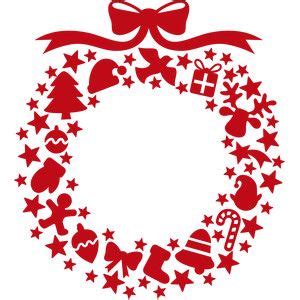 Silhouette Design Store: christmas wreath ornaments Noel Christmas, Christmas Images, All Things ...