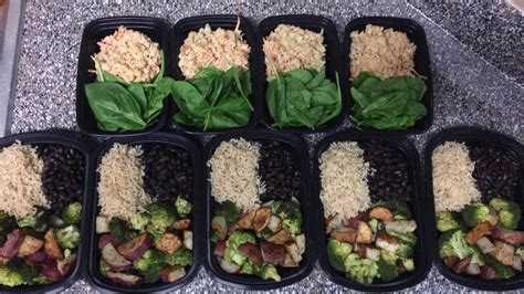 Simple and easy plant based meal prep : MealPrepSunday