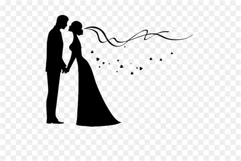 Free Bride Groom Silhouette, Download Free Bride Groom Silhouette png ...