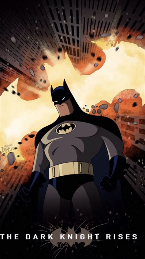 Nolan Batman Movie Posters Done as 90u2019s Animated Series | Batman ...