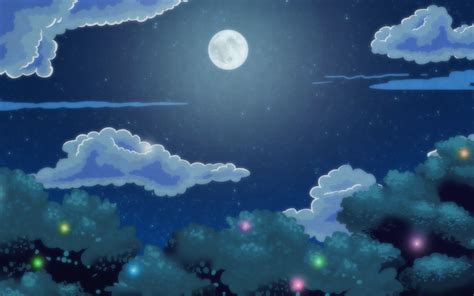 Anime Forest At Night Wallpapers - Wallpaper Cave