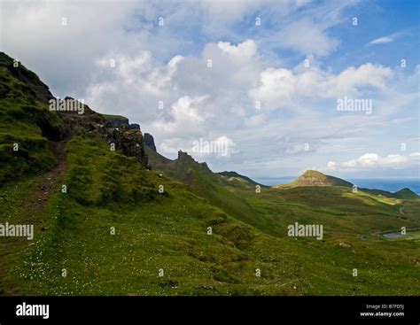 Quiraing Isle of Skye Stock Photo - Alamy