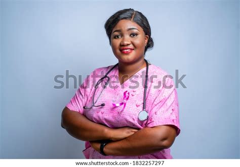 Image Beautiful Black Nurse Stethoscope Around Stock Photo 1832257297 | Shutterstock