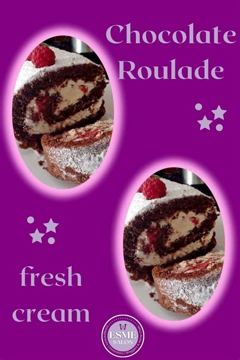 Chocolate Roulade • Esme Salon