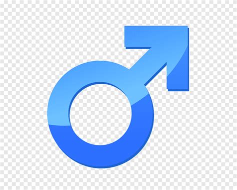 Blue male symbol, Gender symbol Female, gender, blue, text png | PNGEgg