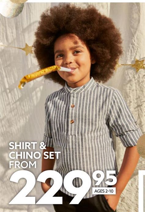 Boys clothing offer at Ackermans