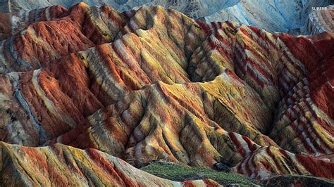 HD wallpaper: landscape, nature, mountains, Zhangye Danxia National ...