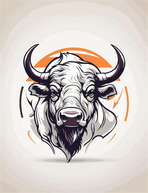 Premium Vector | Buffalo silhouette illustration vector