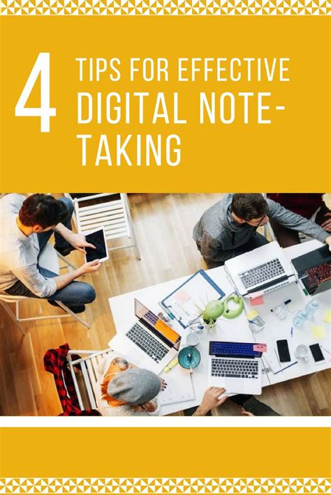 4 Tips for Effective Digital Note-Taking | Note taking, Digital, Note ...