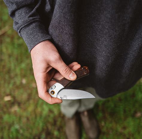 The Benchmade Mini Crooked River Hunting Pocket Knife – Made In Oregon