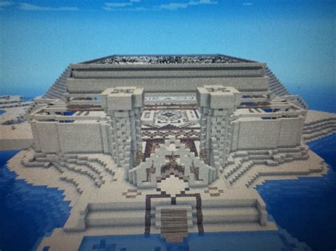 Sand Temple Minecraft Map