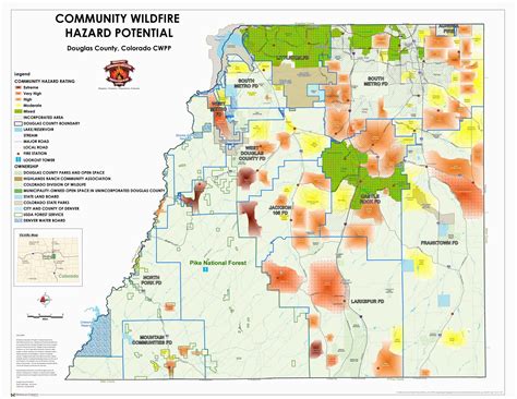 Douglas County Colorado Map: A Comprehensive Guide - World Map Colored ...