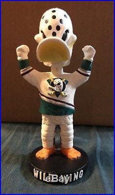 » Vintage Rare ANAHEIM MIGHTY DUCKS MASCOT WILD WING BOBBLEHEADVintage Bobble Heads