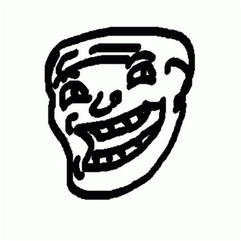 Troll Face Crying Sticker - Troll Face Crying Laughing - Discover ...