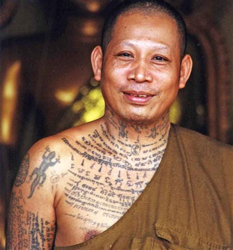 AsiaPhotoStock, tatooed thai monk