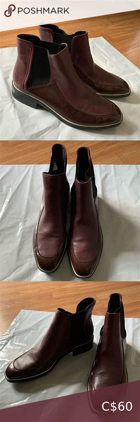 Charles & Keith NWOT Ankle Boots in 2020 | Burgundy boots ankle, Ankle boots, Boots