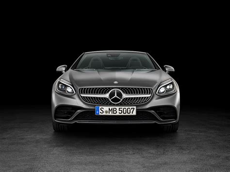 mercedes-benz relaunches SLC convertible with radical new facelift