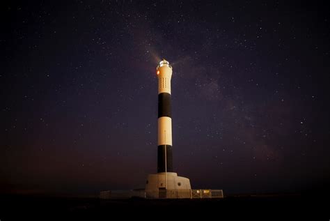 4739x3173 beachlife, beach, lighthouse, lughthouse, star, night ...