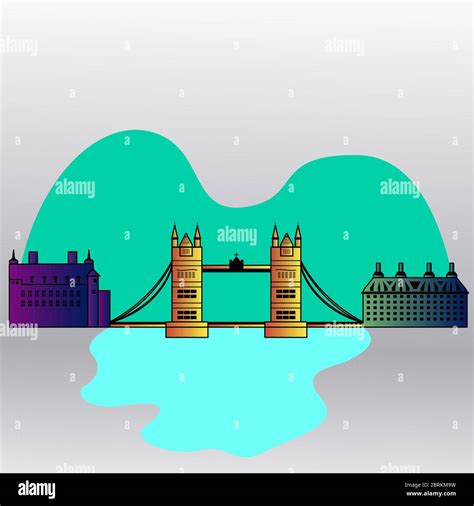 City skyline of London Stock Vector Image & Art - Alamy