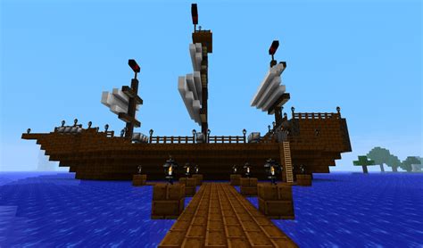 Minecraft Pirate Ship Plans