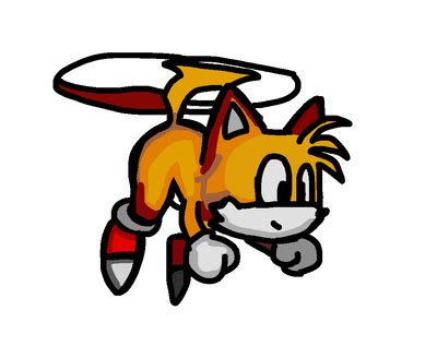 Tails Flying by TadpoleSodas on DeviantArt