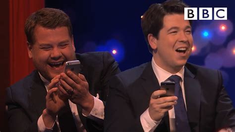 Michael and James Corden play Send to All - The Michael McIntyre Chat Show: Episode 6 - BBC One ...