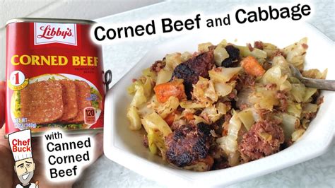 Best Corned Beef and Cabbage Recipe with Canned Corned Beef | Recipe Learn