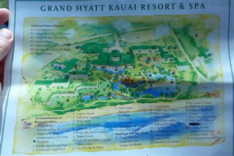 Grand Hyatt Kauai Map | College Map