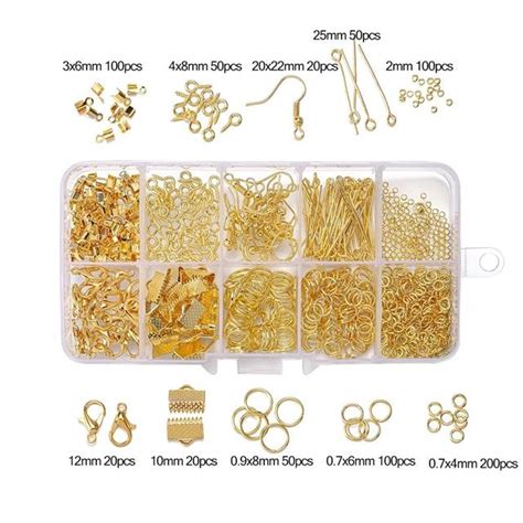 Shop Jewellery Findings Box Set 710pcs Australia - Art Supplies Articci