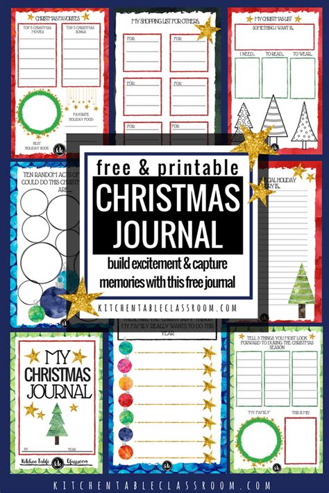 Free Printable Christmas Journal