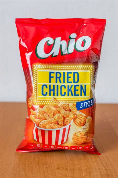 Chio Fried Chicken Style Flavor Chips Editorial Stock Image - Image of ...