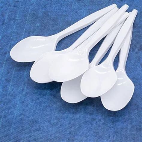 100 Piece White Colour Plastic Disposable Spoon, For Party, Size: 160 Mm at Rs 35/piece in Ahmedabad