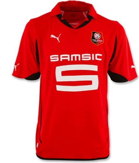 Stade Rennais 2010-11 Kits