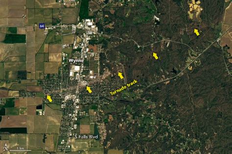 Tornado Cuts 'Path Of Destruction' Through City In Arkansas, NASA Satellite Image Shows | IBTimes