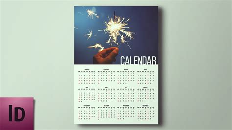 How To Create a Calendar - InDesign Tutorial - YouTube