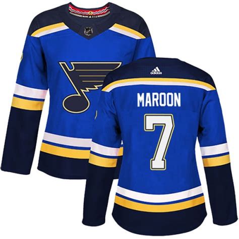 Patrick Maroon St. Louis Blues Adidas Women's Authentic Home Jersey (Blue)