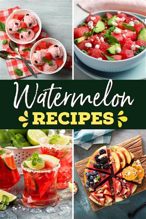 30 Fresh Watermelon Recipes (Easy Ideas) - Insanely Good