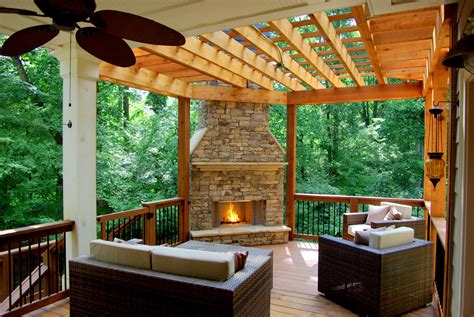 Why You Should Add an Outdoor Fireplace or Pit to Your Deck, Patio, or PergolaLeisure Time Decks ...